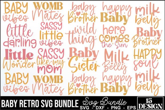 Baby Retro SVG Bundle: An Embroidery Designer's Honest Take