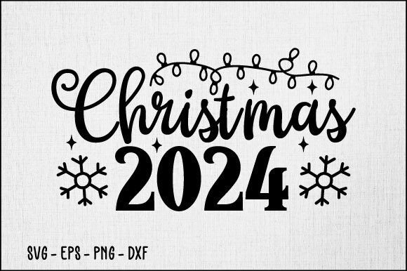 Christmas 2024 SVG Design