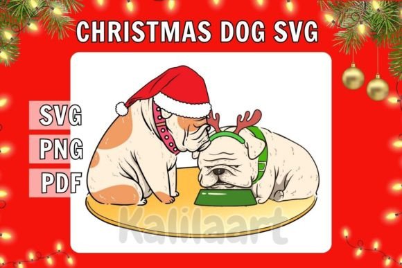 Christmas Dogs SVG: A Designer's Take on Holiday Embroidery