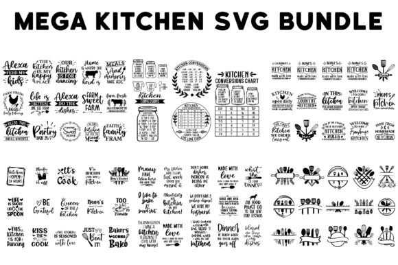 Mega Kitchen SVG Bundle Review for Embroidery