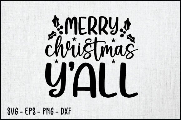Merry Christmas Y all SVG: A Designer's Honest Take