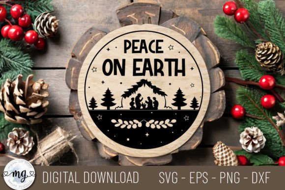 Peace on Earth – Nativity Christmas SVG Review