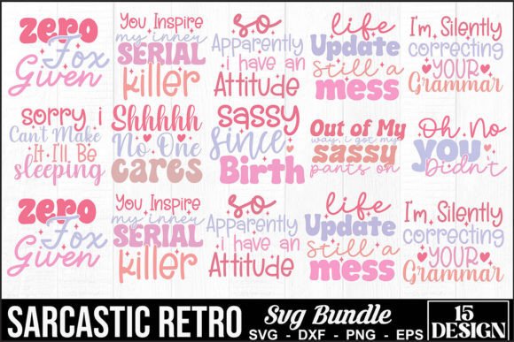 Sarcastic Retro SVG Bundle: A Hands-On Review